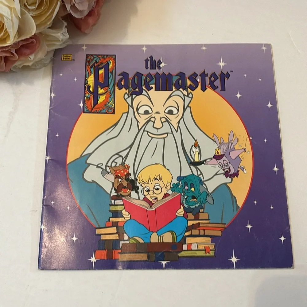 The Pagemaster (Golden Look-Look Books) Vintage Movie Book The Pagemaster
